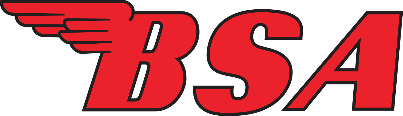 Bsa-big - Bsa Motorcycles Logo (1331x385)