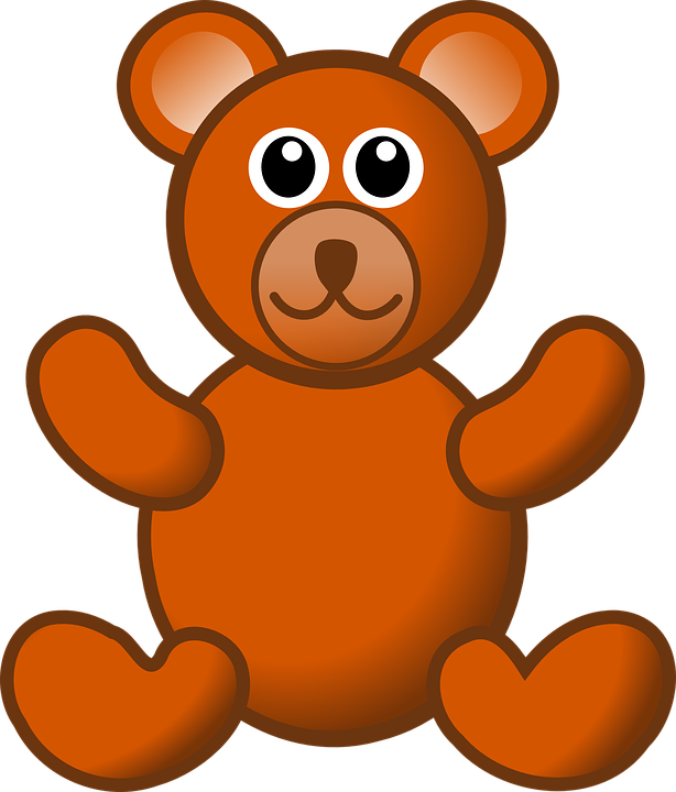 Teddy Bear Clip Art Free Clipart Clipartbold - Brown Teddy Bear Clip Art (2031x2400)