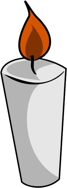 Candle Clip Art - Clip Art (480x640)