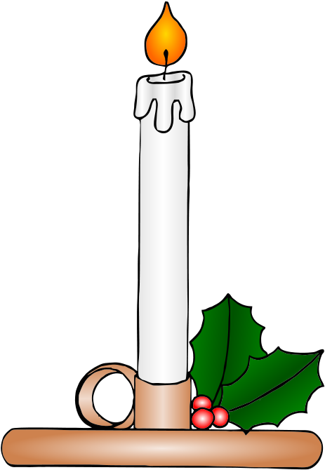 Candle Clip Art - Clipart Candle (488x687)