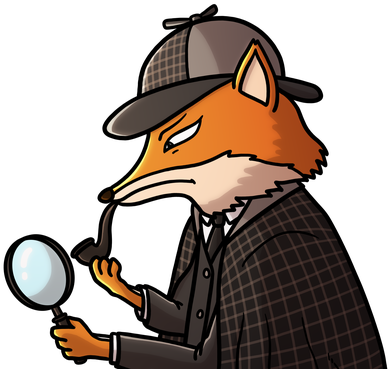 What Is Sly Fox Escape Room - Cartoon (400x369)