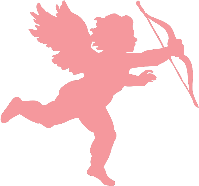 Pink Valentines Day Cupid, Valentine Clipart Red - Valentines Day Png (886x901)