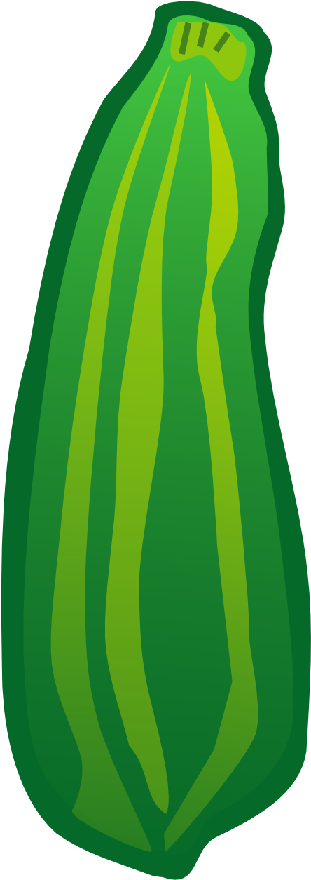 Cucumber Clip Art Clipartandscrap - Zucchini Cartoon Png (999x1413)