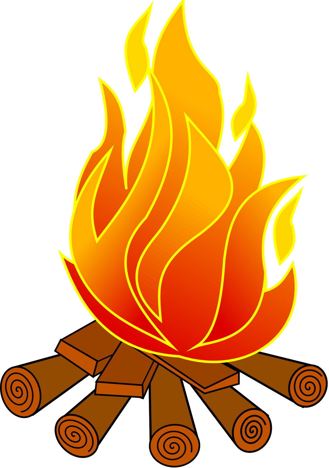 Cub Scout Campfire Clipart Kid - Wood Fire Clip Art (1123x1600)