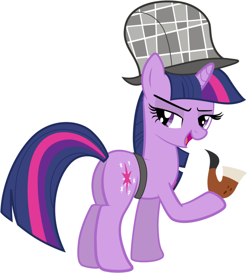 Sherlock Sparkle By Ahumeniy - My Little Pony: Friendship Is Magic (862x926)