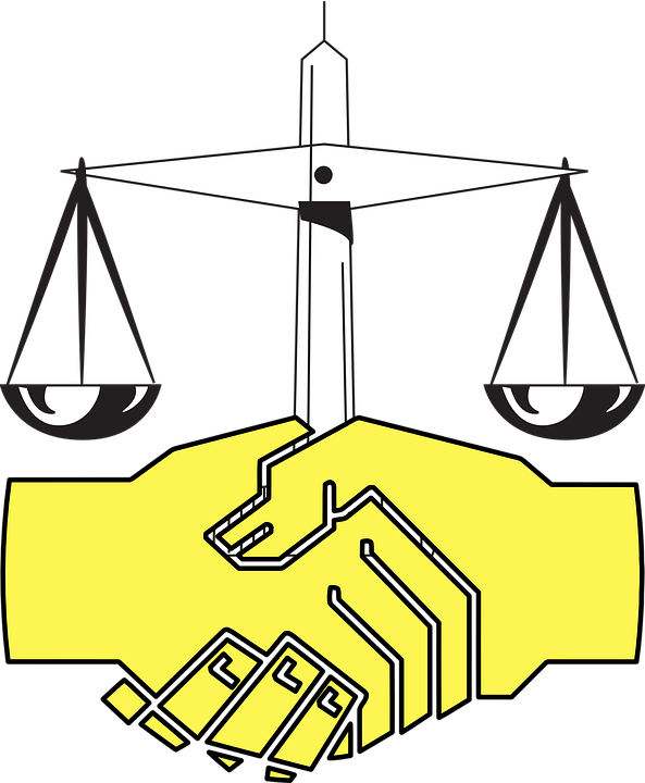 Law Judge Lawyer Suit Case Settlement Court - Regimen Juridico De Una Empresa (593x720)