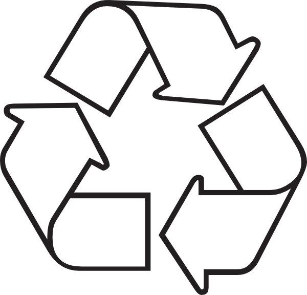 Recycling Symbol Clip Art At Clker Com Vector Clip - Recycling Symbol Clip Art (600x576)