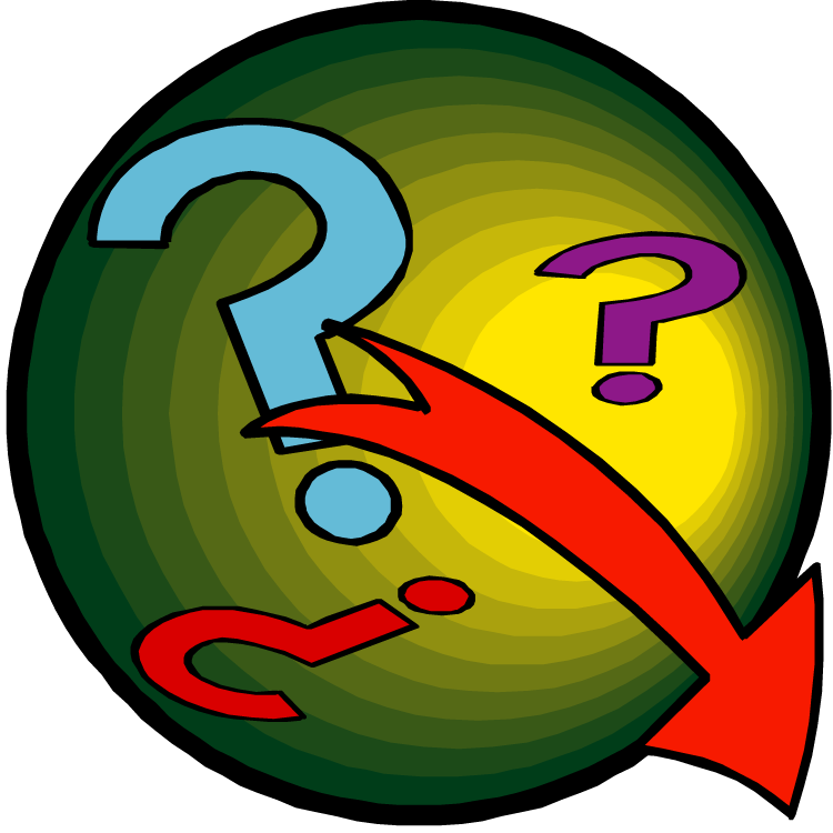 Questions Question Clip Art - Png Open Ended Questions (750x750)