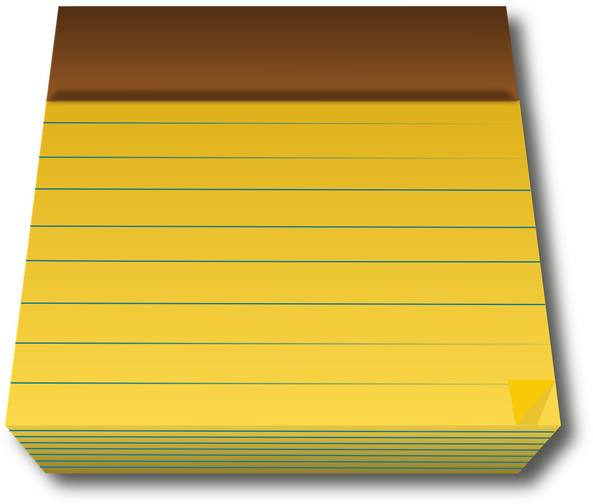 Clip Art Paper Pad (847x720)