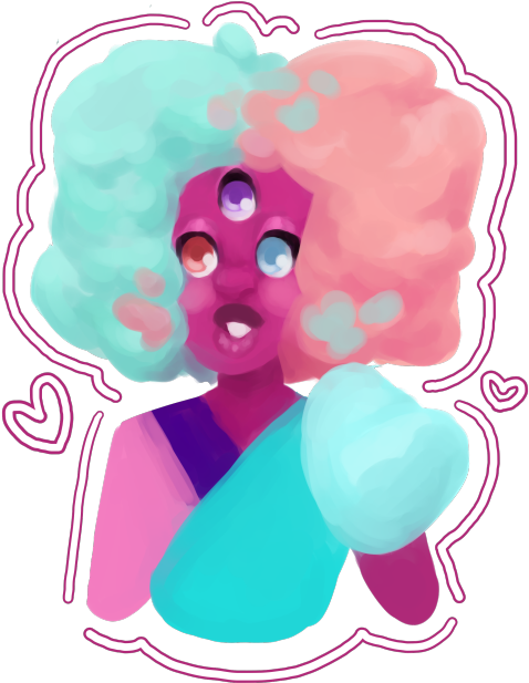 Cotton Candy Mom 💕 - Cotton Candy (500x667)