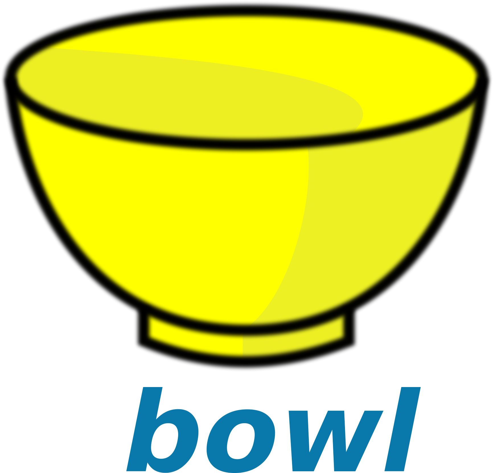 Open - Bowl Clipart (2000x2000)
