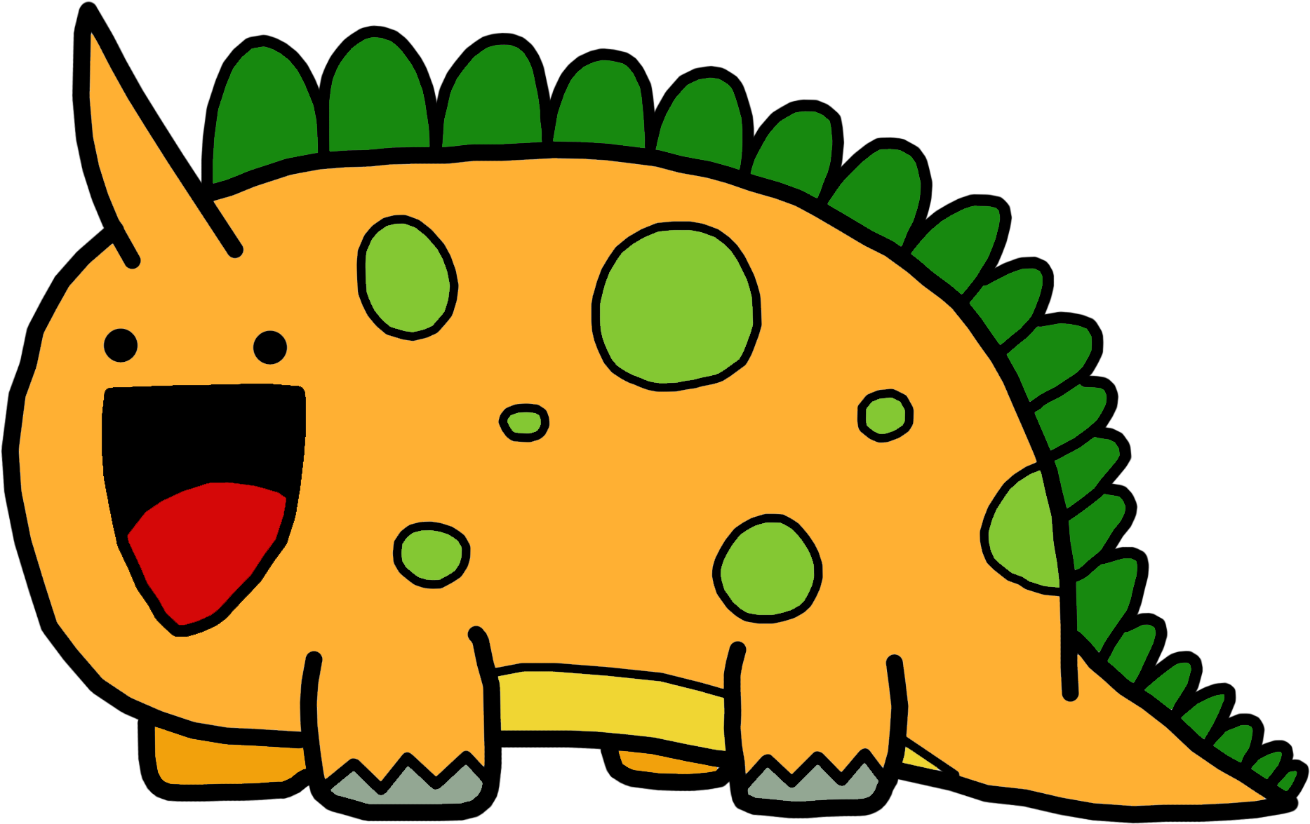 Http - Cute Dinosaurs (2058x1250)