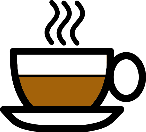 Coffee Cup Clip Art At Clker Com Vector Clip Art Online - Clip Art Coffee Cup (600x545)