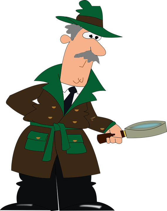 Detective Clipart Png (569x720)