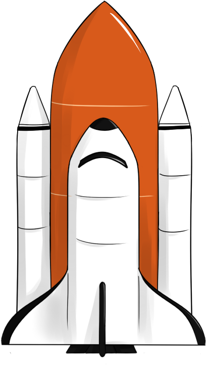 Download - Space Shuttle Cartoon (506x800)