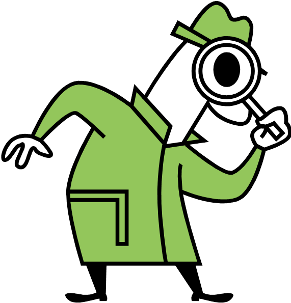 Detective Snooping - Expose Clipart (573x602)