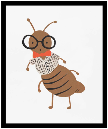 Ant Print - Rifle Paper Co Animals (500x500)