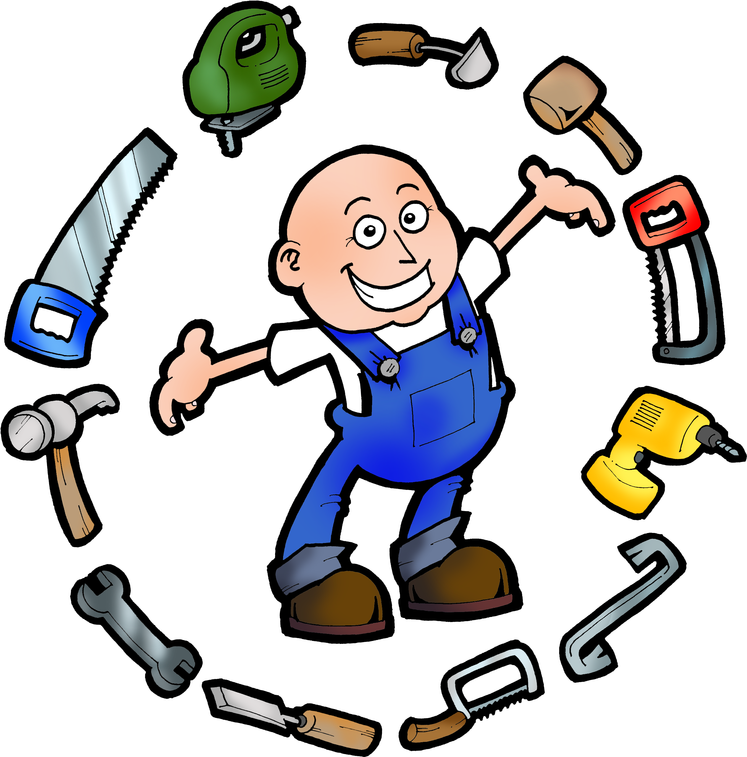 Free Handyman Logos Clipart - Does A Handyman Do (2842x2894)