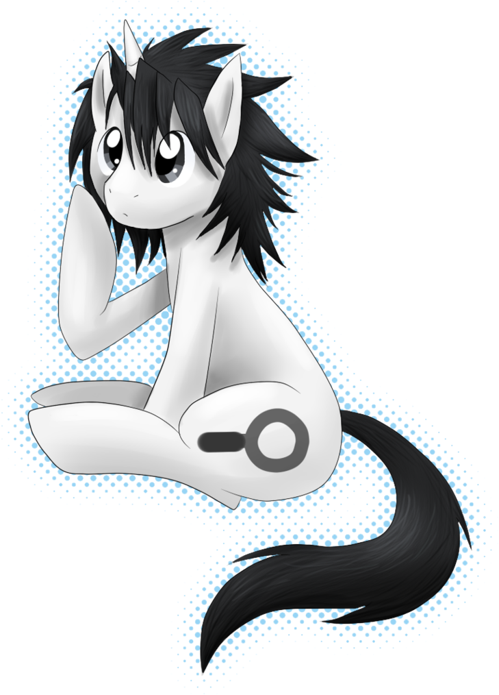 The Detective Pony By Garchompdra - Cartoon (762x1048)