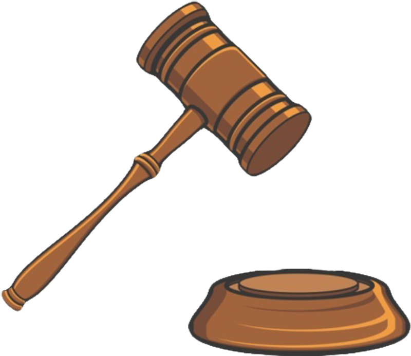 Trial Court Judge Clip Art - Trial Clipart (800x693)