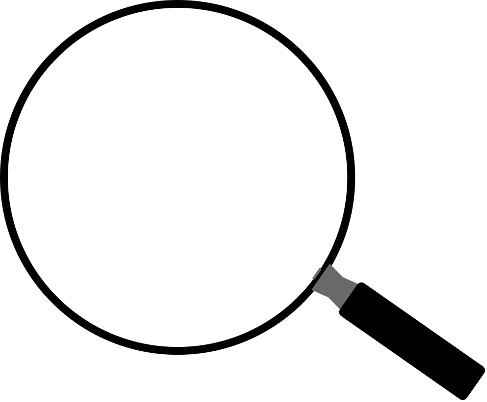 Investigate Clipart Black And White (989x817)
