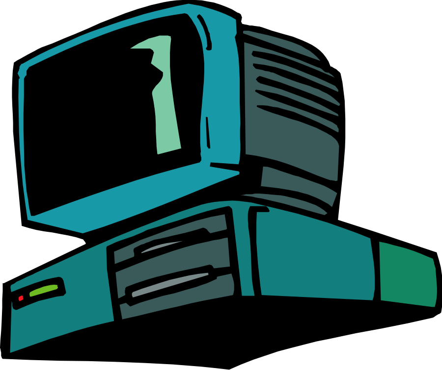 Computer 09 Large 900pixel Clipart, Computer 09 Design - Clip Art (900x755)