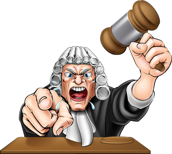 Buy Angry Judge By Krisdog On Graphicriver - Как Вести Себя В Суде. Чему Не Учат Студентов. Учебно-практическое (600x538)