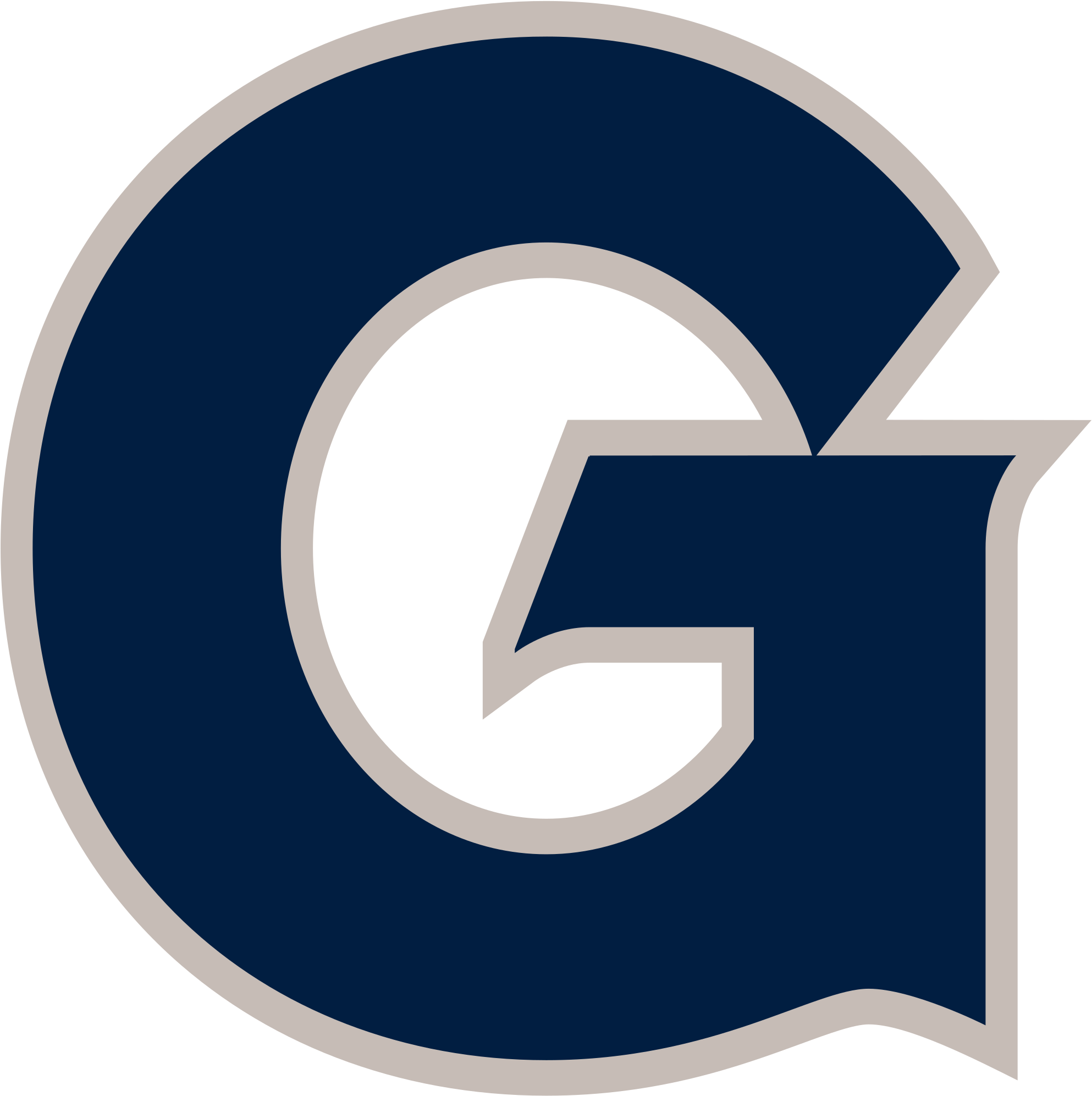 Open - Georgetown Hoyas Logo (2000x2008)