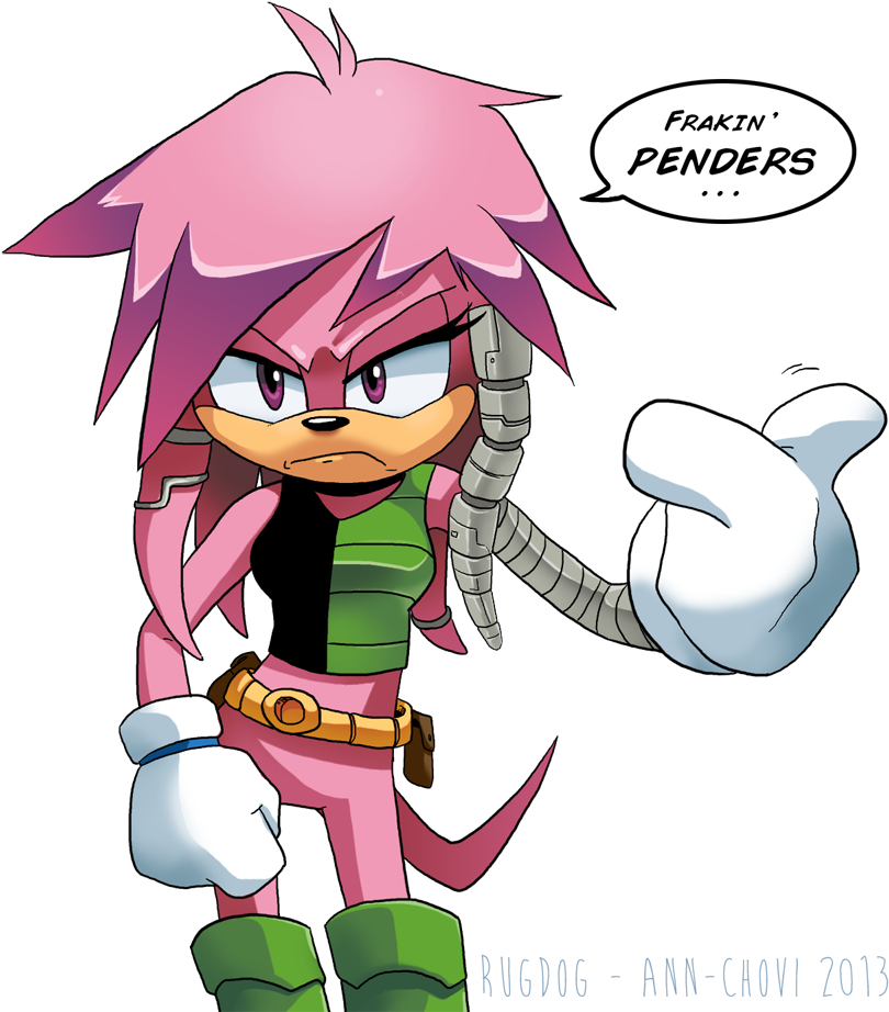 Julie Su Thinks You Need Punched Color By Ann Chovi-d5rza98 - Sonic X Julie Su (882x986)