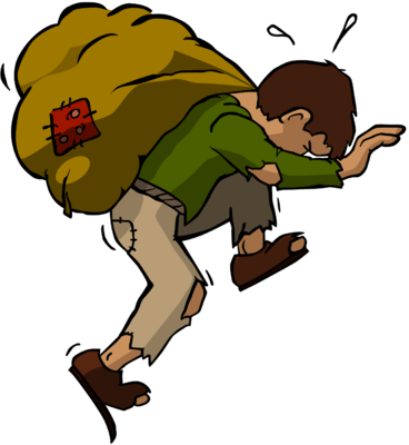 Burden Clipart Free Download Clip Art Free Clip Art - Onerous Definition (368x400)
