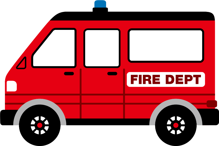 Bombeiros E Polícia - Artdash Exclusive Boy's Bedroom Art Prints: Fire Trucks (900x601)