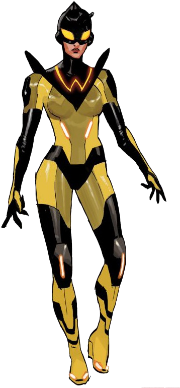 Janet Van Dyne - Wasp Concept Art Movie (381x777)