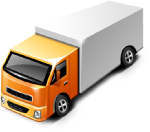 Delivery Truck - Delivery Truck Icon 3d (600x600)