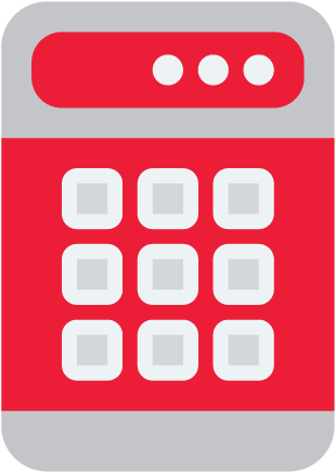 Density Calculator Density Calculator - Animation Of Atm Mechine (500x500)