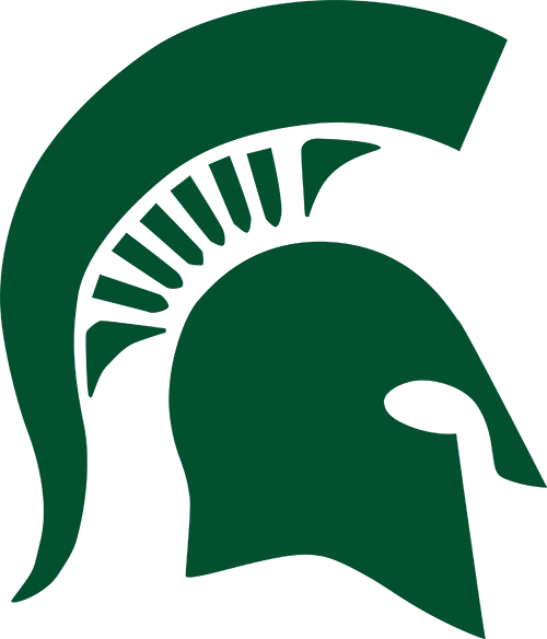 Shape Hs - Michigan State Spartans Logo (500x584)
