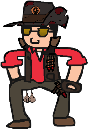 The Camper Van Helsing In A Shellnut By Cdcagent - Demoman Tf2 In Shellnut (316x431)