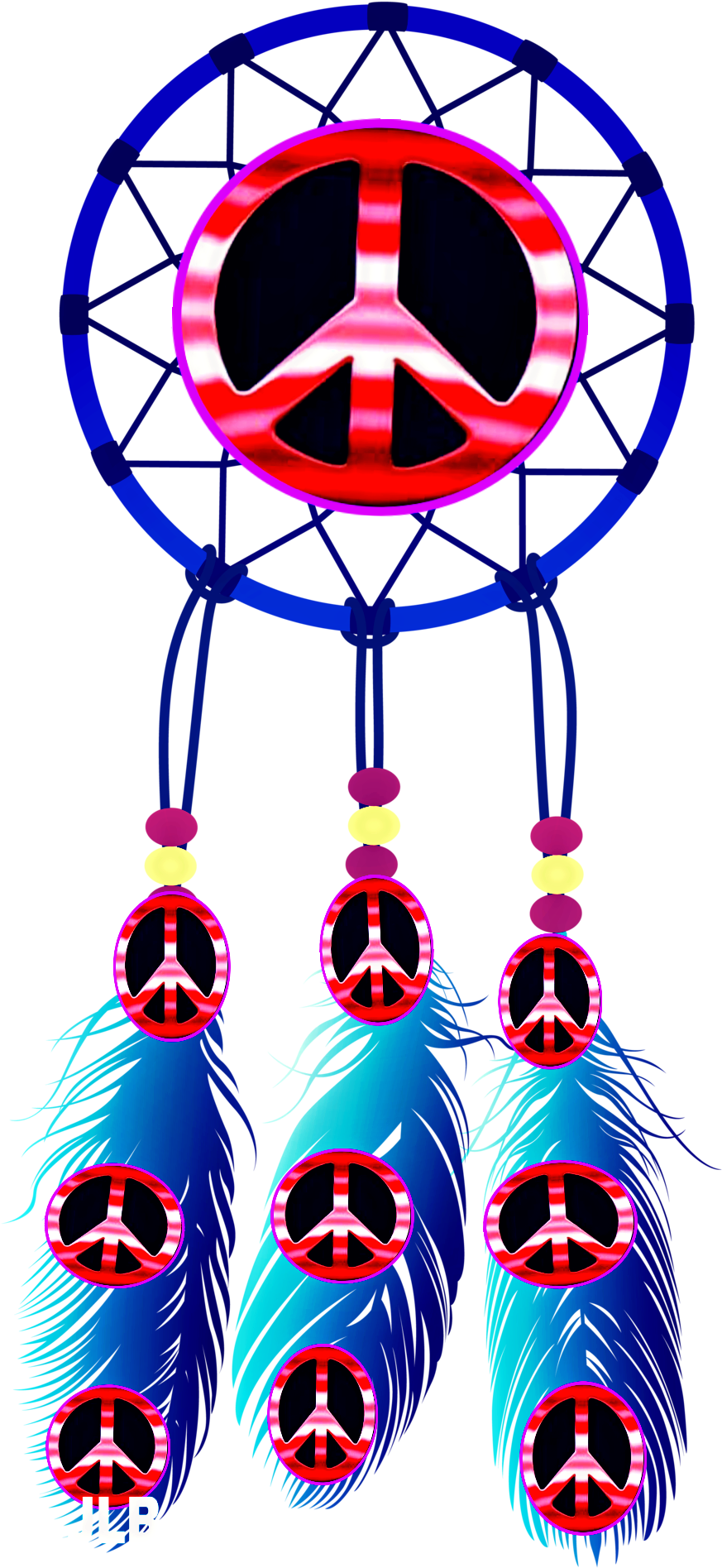 Hippie Arthippie Chickhippie Bohohippie Stylepeace - Pink And Purple Peace Sign (900x1918)
