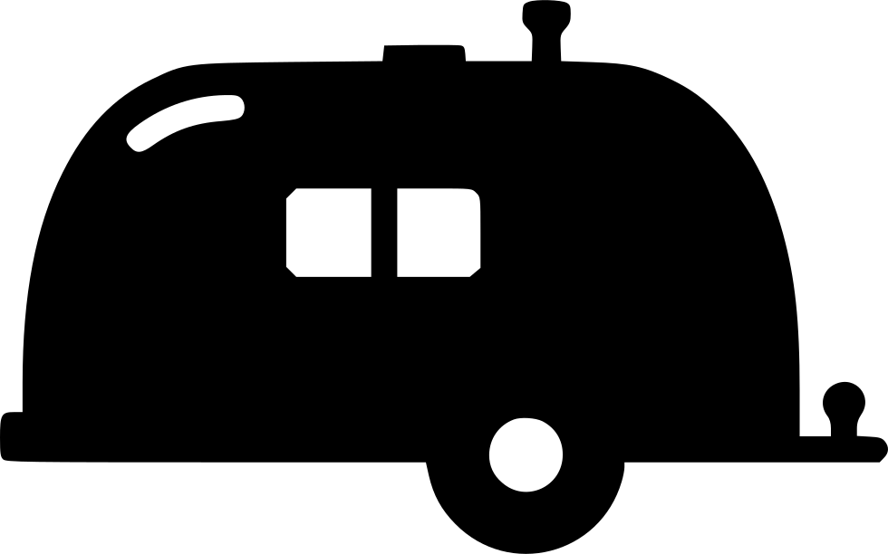 Campervans Computer Icons Clip Art - Free Camper Svg File (980x612)