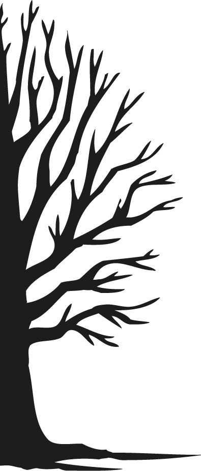 Bestel Haardhout Online - Bare Tree Silhouette (395x926)