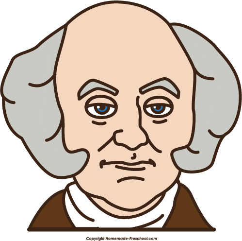 Click To Save Image - Martin Van Buren Face (499x496)
