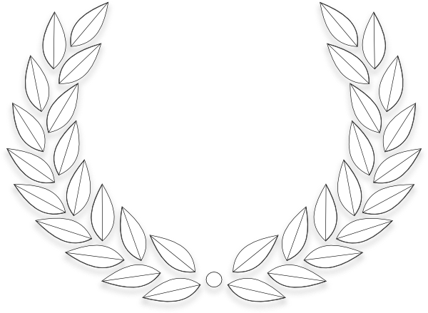Olive Leaf Gold Clip Art At Clker Com Vector Clip Art - Crowns Png Black And White (600x439)