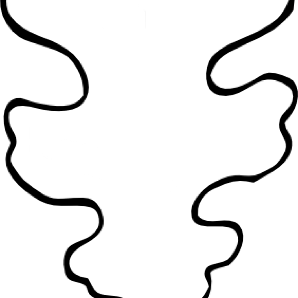 Leaf Outline Clipart Oak Leaf Outline Clip Art At Clker - Black And White Leafs Clipart (1024x1024)