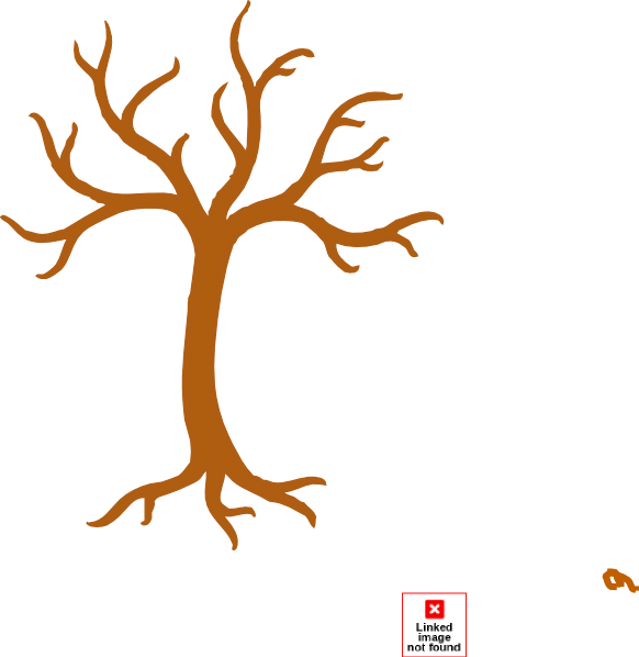 Tree No Leaves Clip Art - Bare Tree Clip Art (582x598)