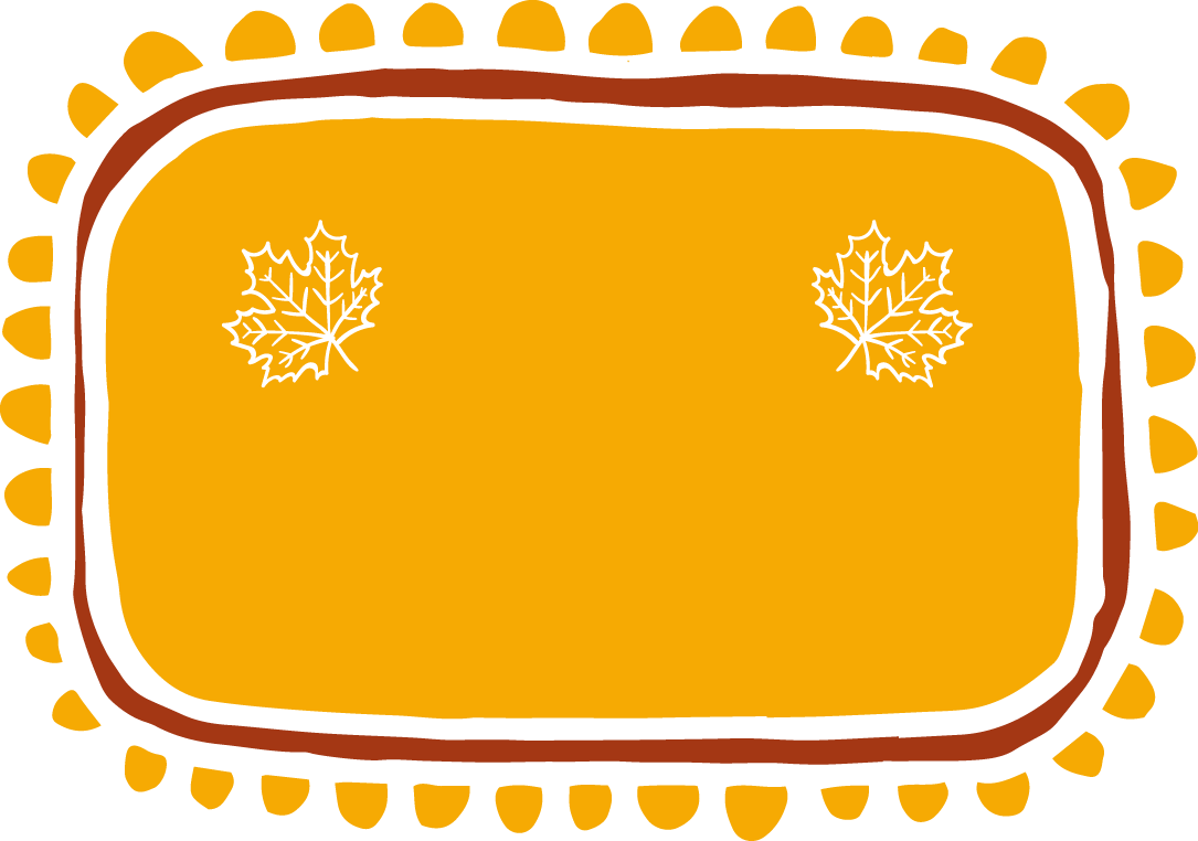 Yellow Maple Leaf Border Vector - Yellow Maple Leaf Border Vector (1085x762)