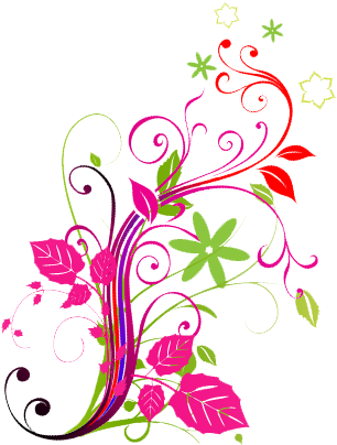 Floral Png Transparent Images - Flowers Art Design Png (425x425)