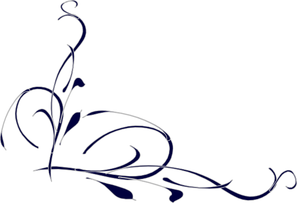 Elegance Clipart Wedding Program - Elegant Clip Art (600x411)