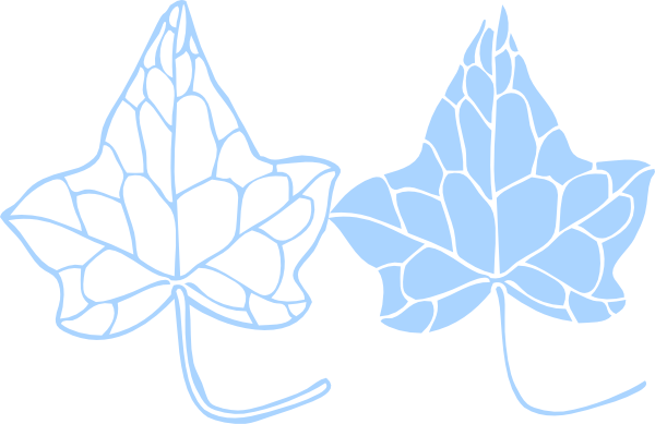 Ivy Leaf Clip Art At Clker - Ivy Leaf Clip Art (600x389)