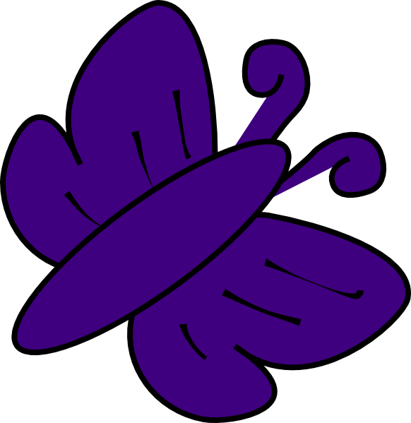 Violet Clipart Large - Violet Clipart (582x599)