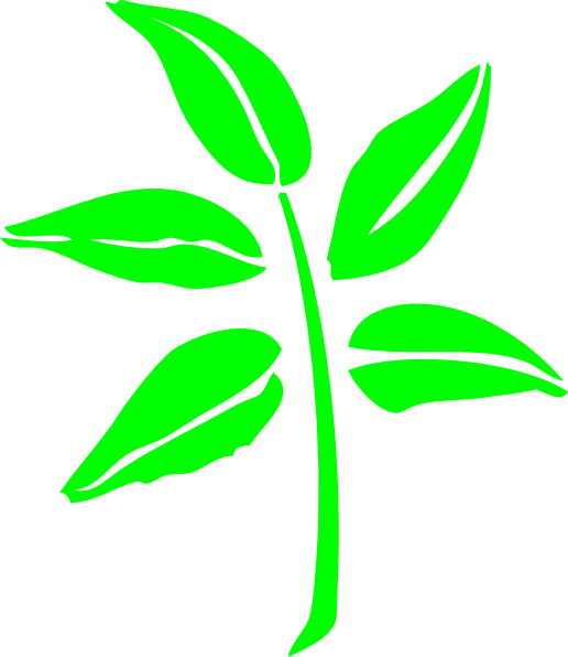 Leaf Silhouette Clip Art At Clker - Leaf Silhouette (516x596)