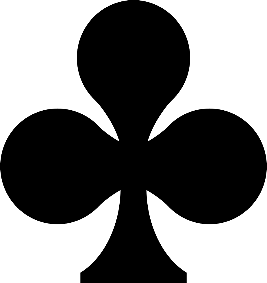 Computer Icons Clover Download Clip Art - Trebol De 3 Hojas Negro (924x980)